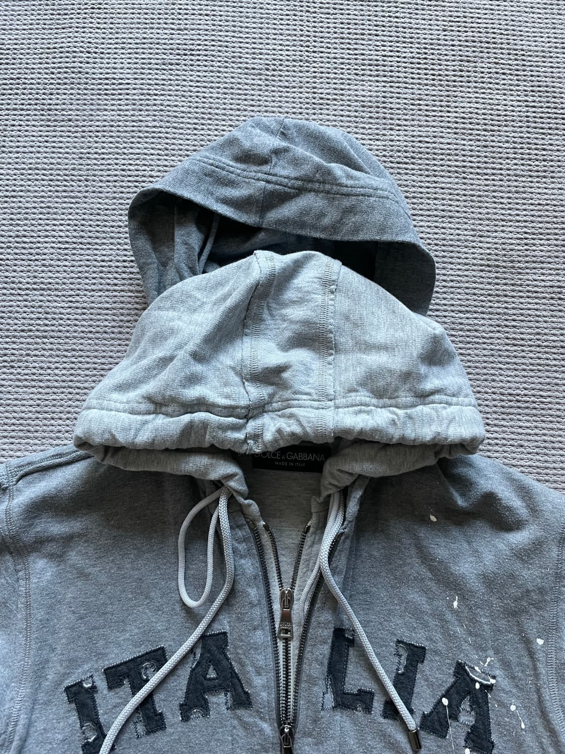 돌체앤가바나 더블 레이어드 후드집업 상품이미지5