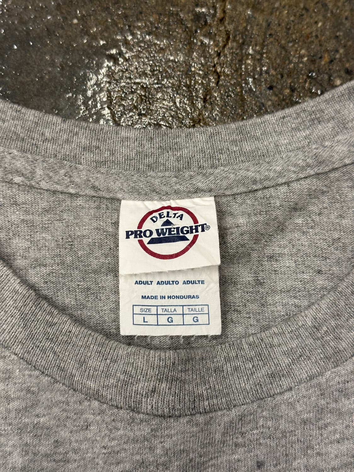 90s DELTA NASCAR 듀폰 24 롱슬리브 그레이 L 상품이미지4