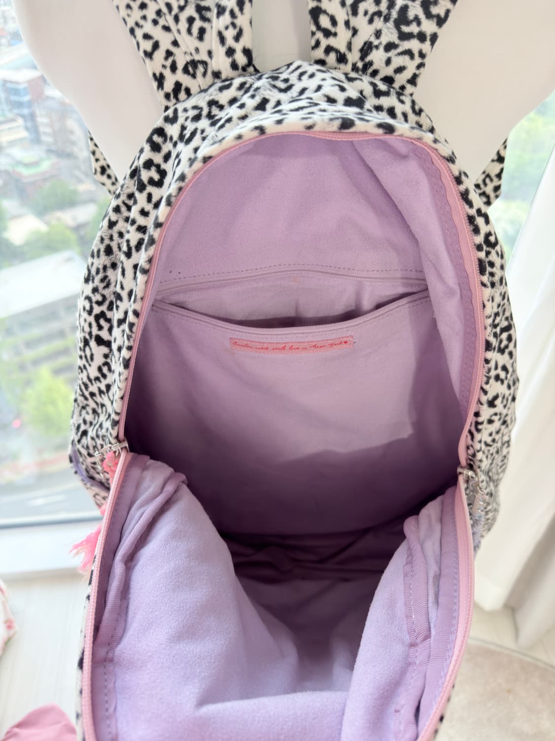 앙트레브 that glow tho 백팩 / 갸루 호피 가방 상품이미지4