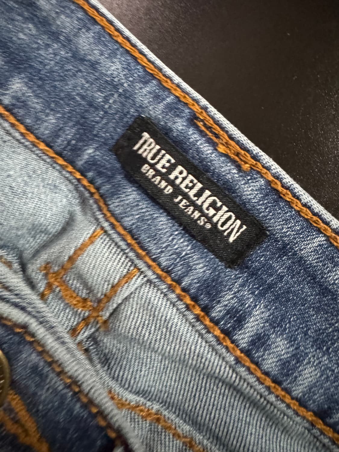 여성 트루릴리전 레인보우 23년도 스판 부츠컷 데님팬츠 상품이미지2