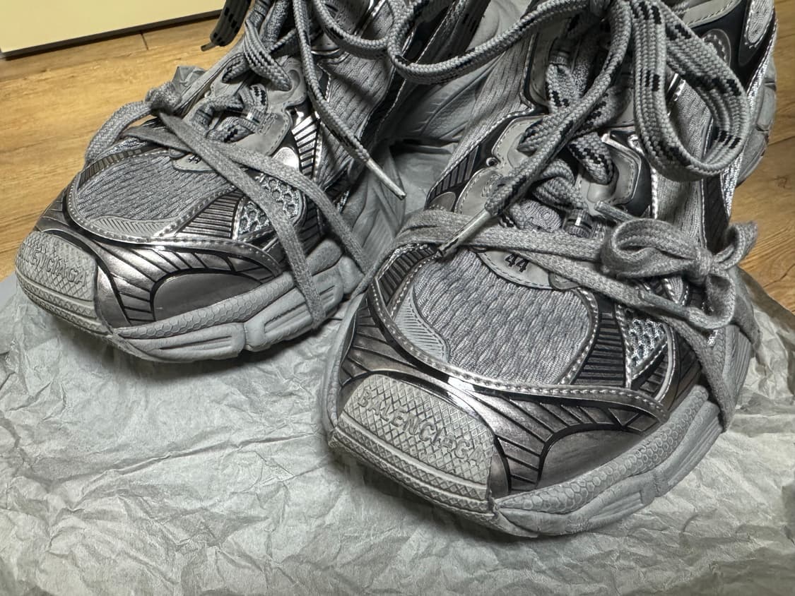 발렌시아가 3xl 스니커즈 블랙 그레이 45 상품이미지2