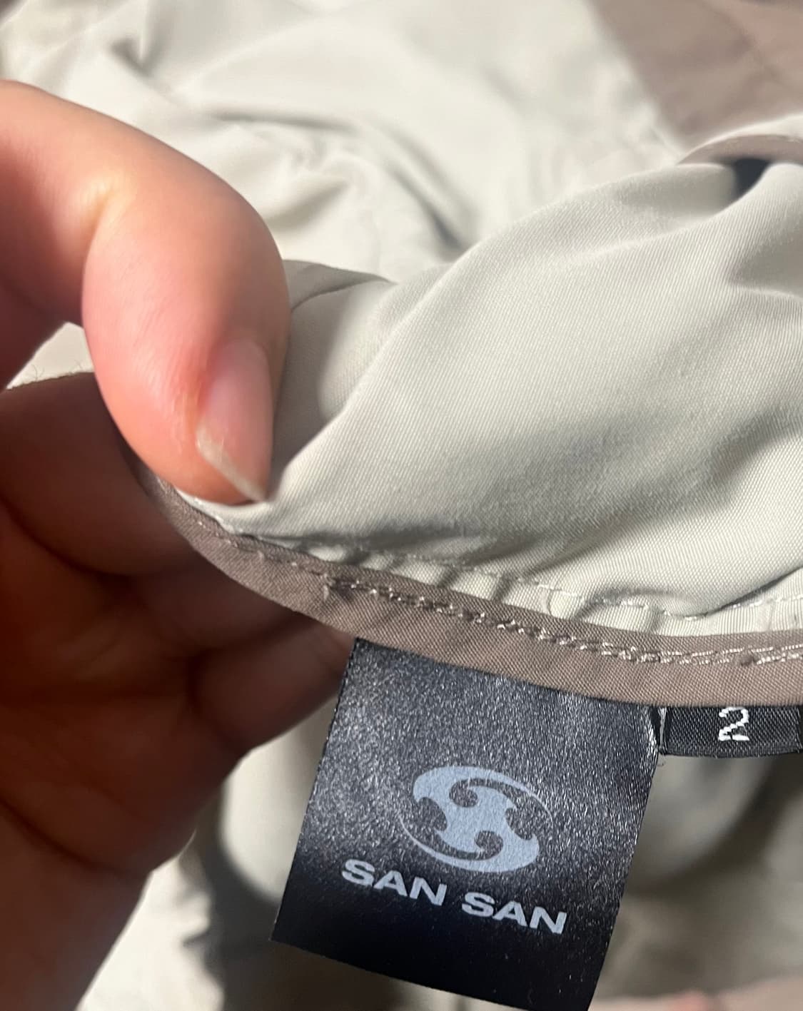 산산기어 알파 자켓 브라운  우주매물 새상품급 보관 상품이미지4