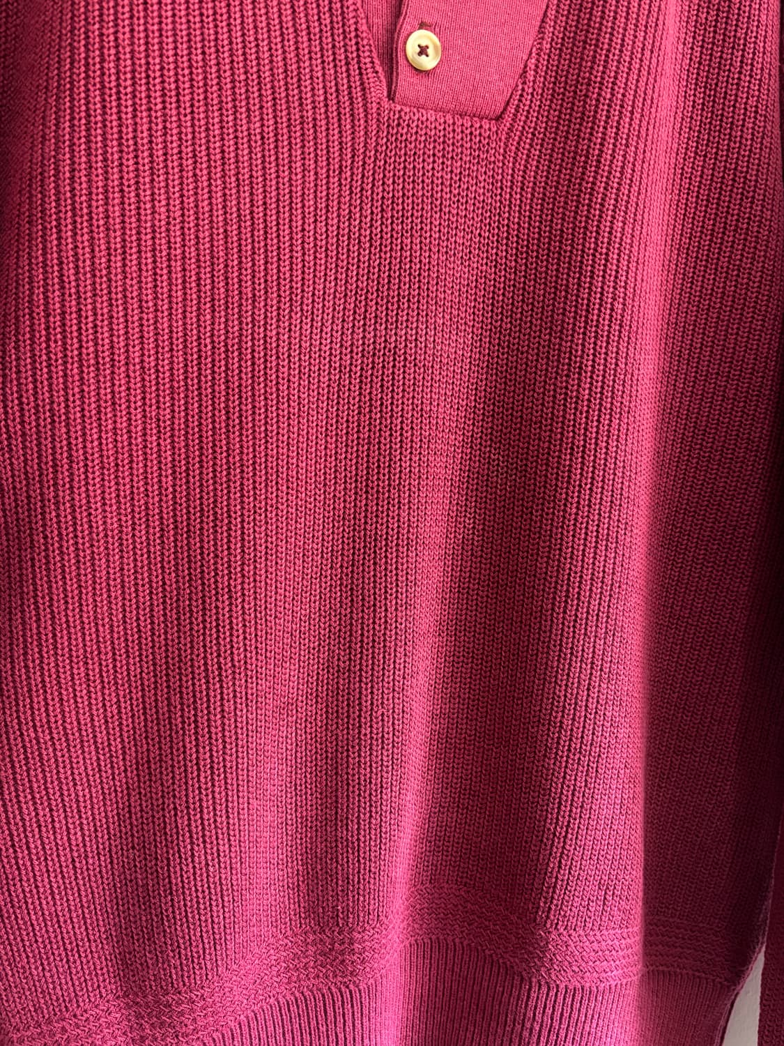 80s90s L.L.Bean Henry Neck Sweater  상품이미지5