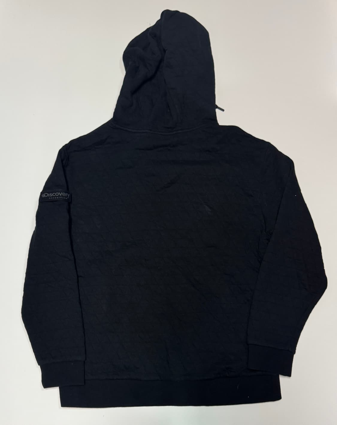 디스커버리 21년도 블랙 와팬 퀄팅 후드티 2XL 상품이미지2
