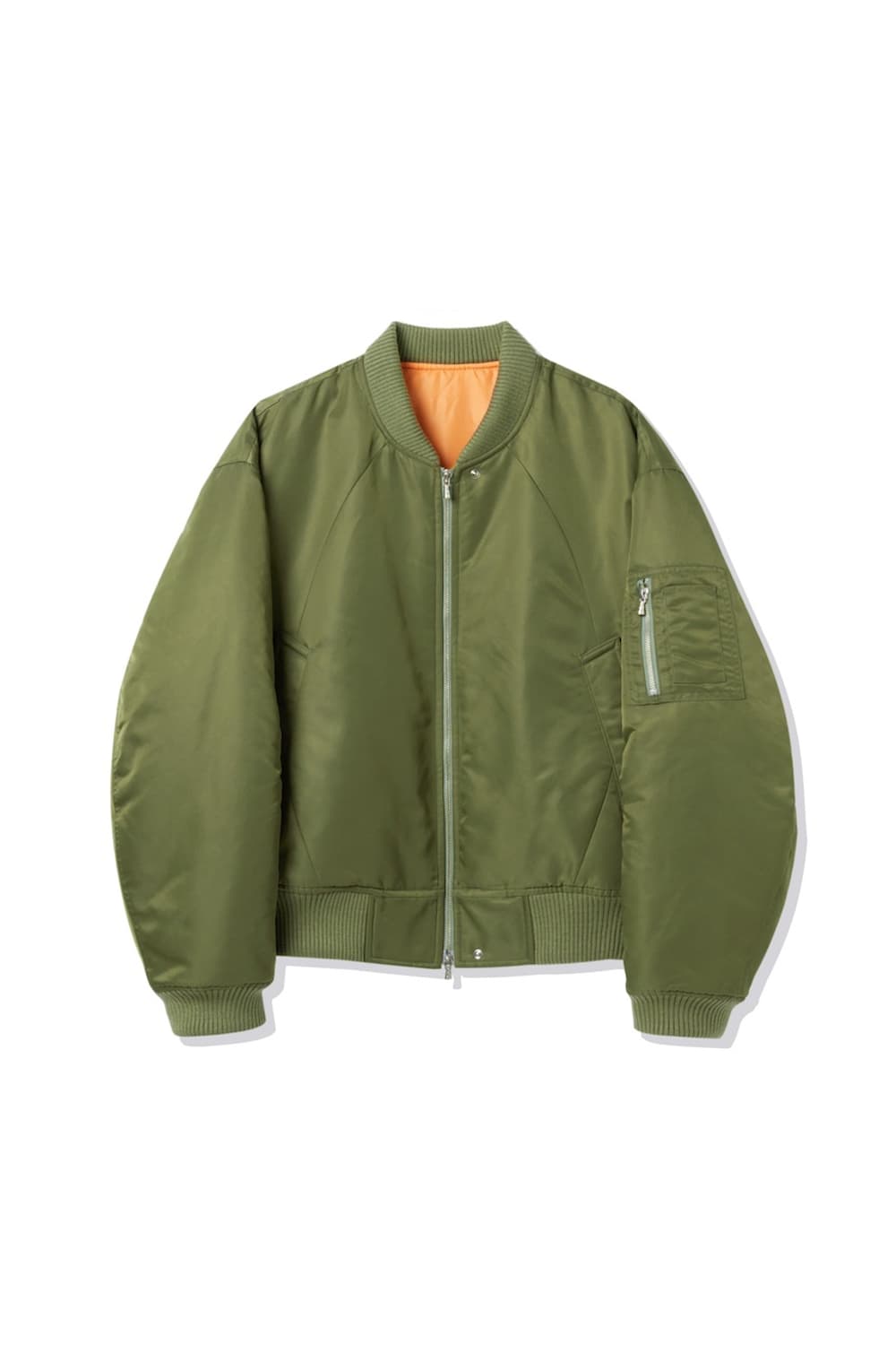 STU Round Short Bomber Khaki size(M) 상품이미지1
