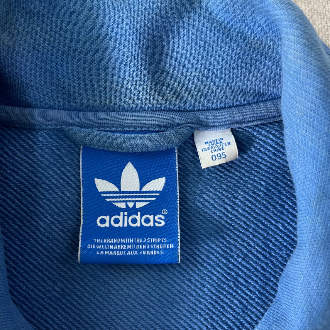 100 아디다스 베켄바우어 블루 트랙탑 져지 상품이미지4