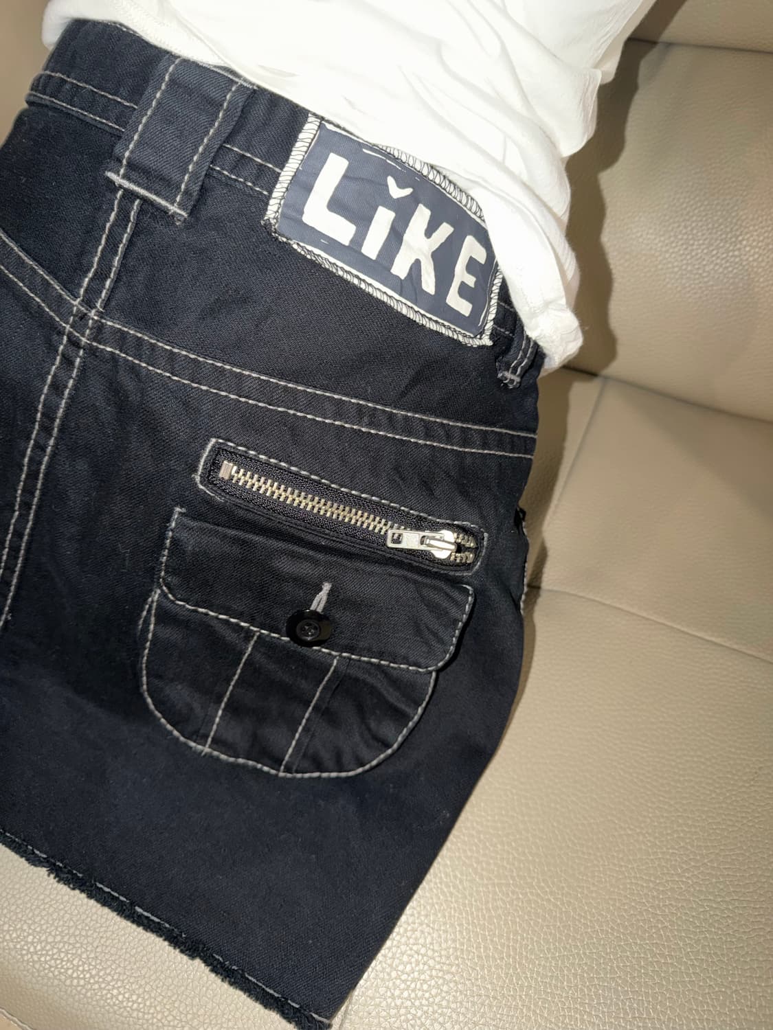 Stitch detail pocket skirt 상품이미지4
