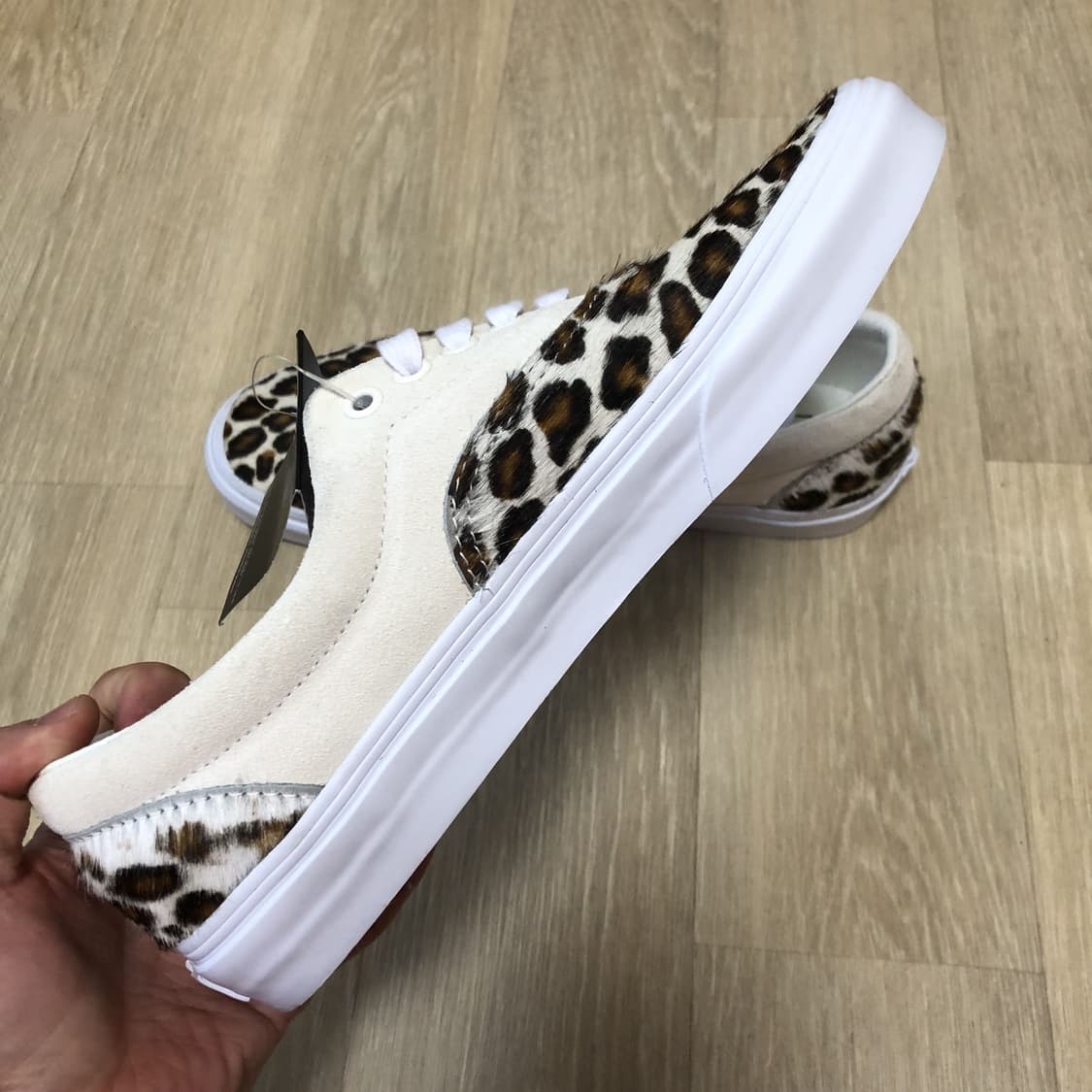 (265) 새상품 반스 VANS 에라 소프트 스웨이드 마쉬멜로우 레오파드 상품이미지5