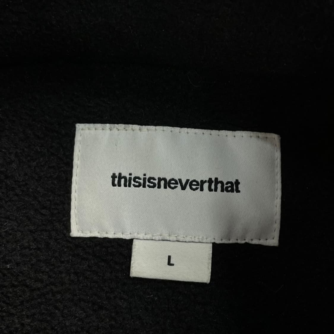 100 디스이즈네버댓 플리스 자켓  상품이미지3