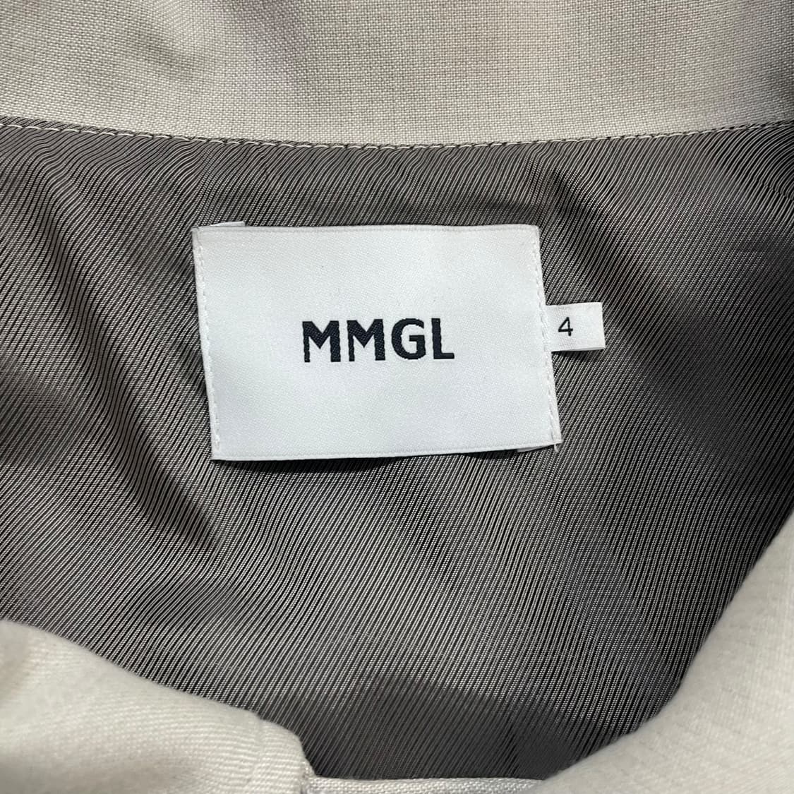 MMGL 미니멀 블루종 워크자켓 아이보리 상품이미지4