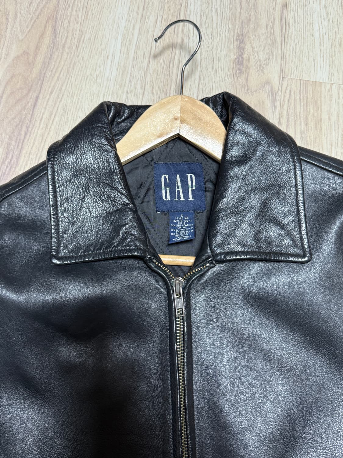 올드갭 레더자켓 S 상품이미지3