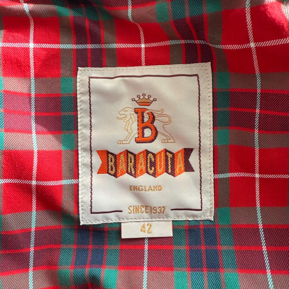 바라쿠타 G9 해링턴 자켓 클래식핏 42(103) Beech(아미그린) 상품이미지6