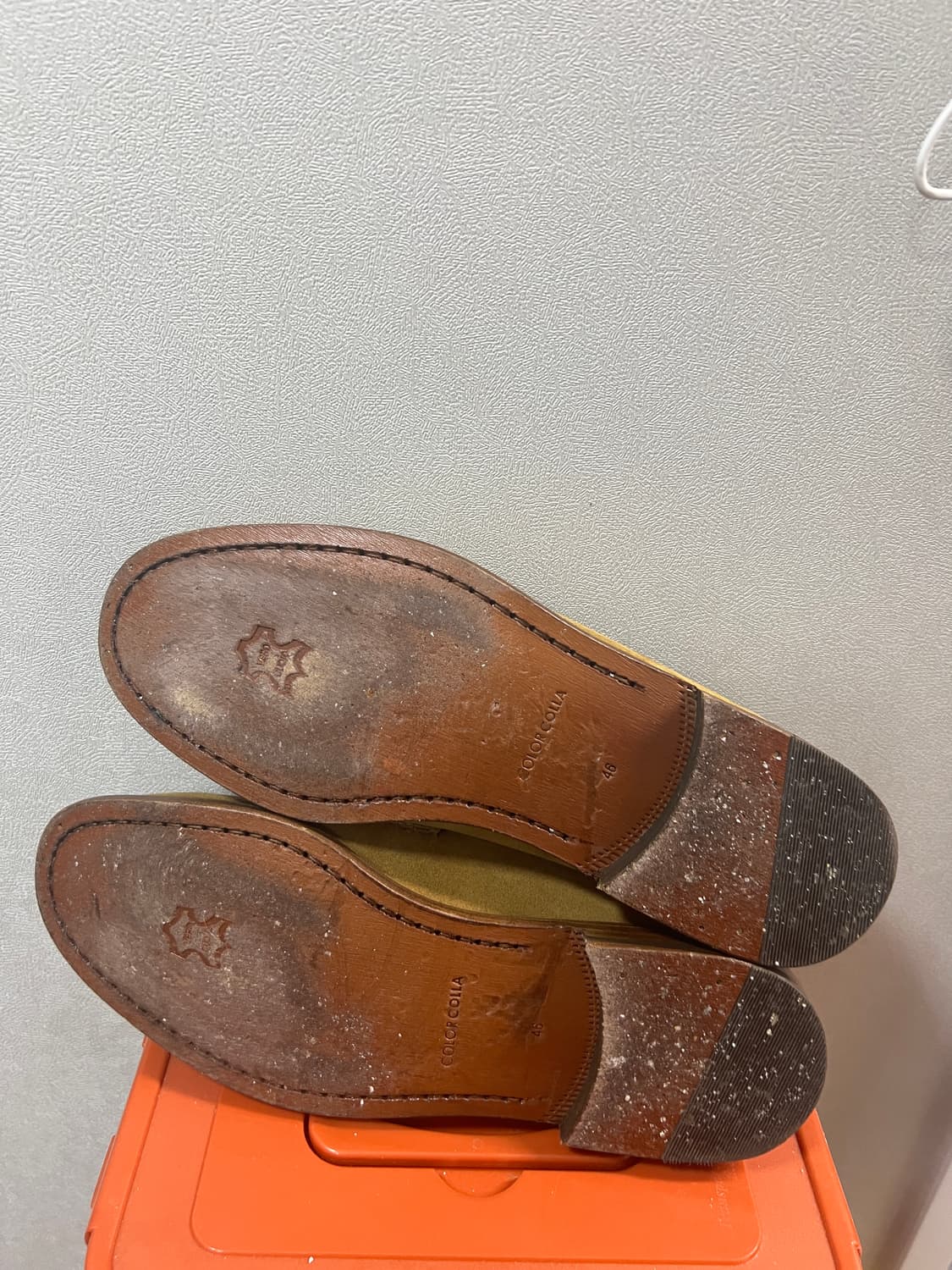 [285] 컬러콜라 카우 스웨이드 페니 로퍼 상품이미지6