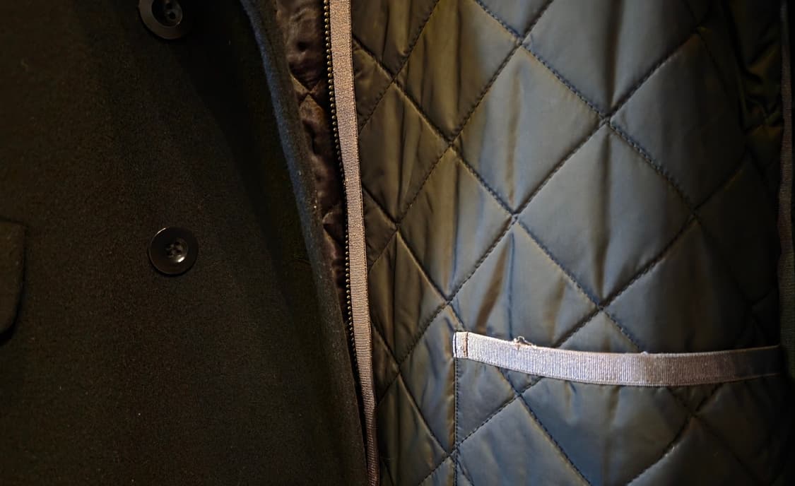 사카이 아방가르드 코트 상품이미지6