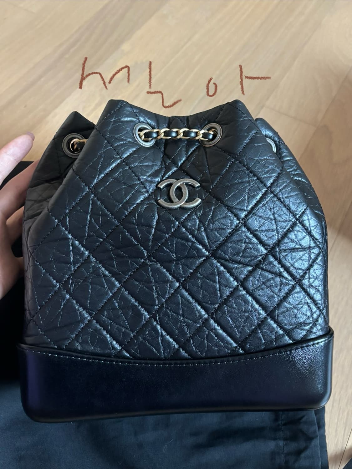 샤넬 가브리엘 백팩 블랙 스몰 상품이미지1