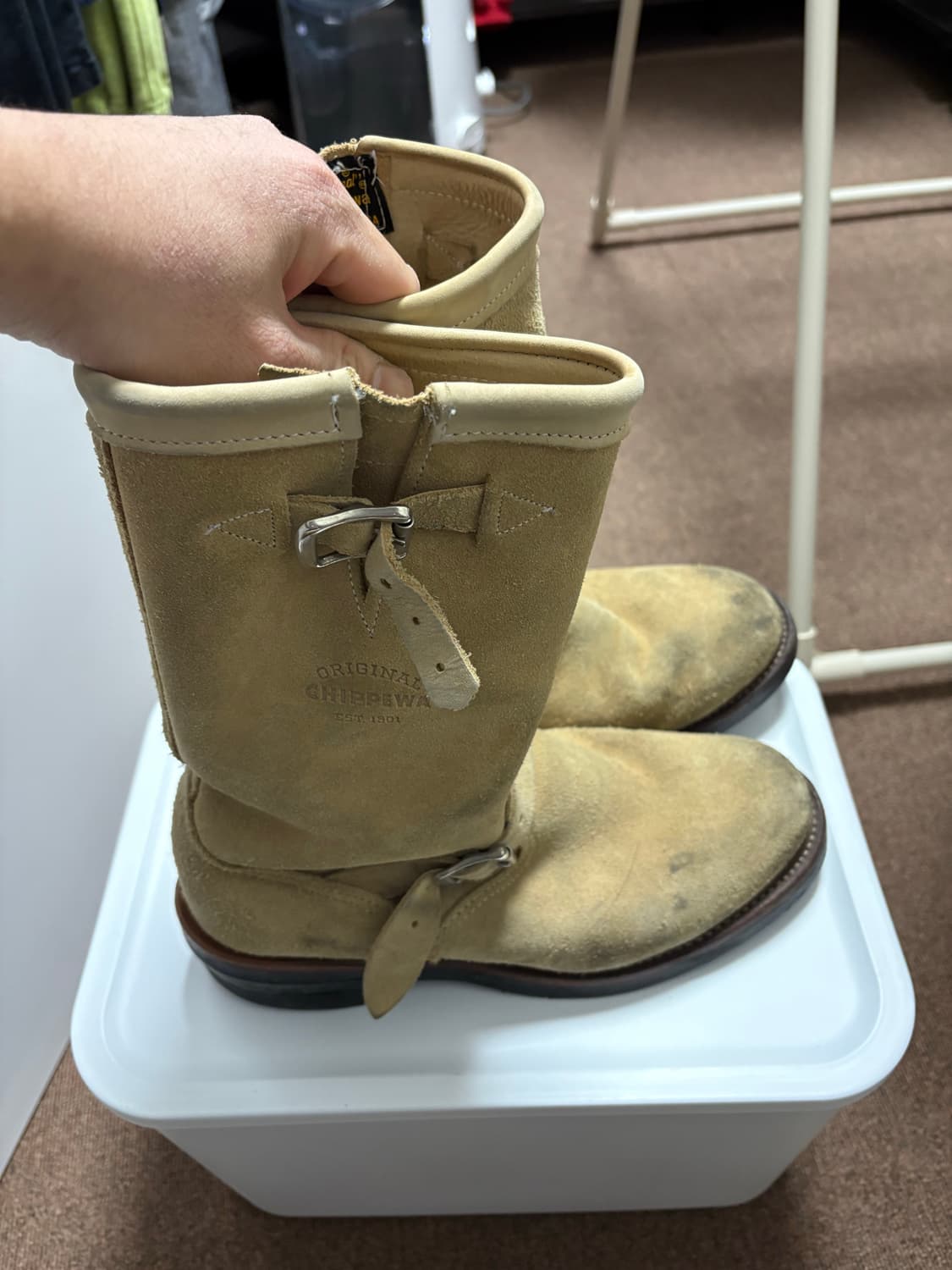 치페와 엔지니어부츠 270 us 9 상품이미지2