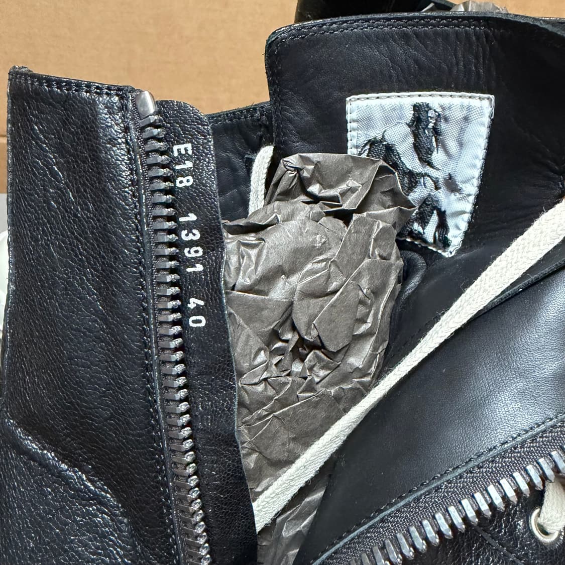 Rick Owens Ramones high LCAP 상품이미지4