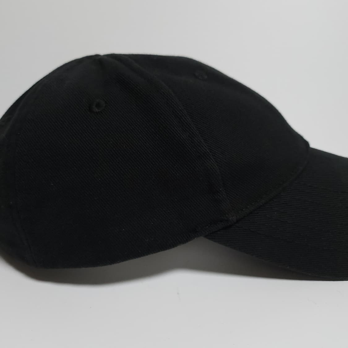 [L] 발렌시아가 블랙 챙로고 볼캡 모자 a821062 상품이미지4