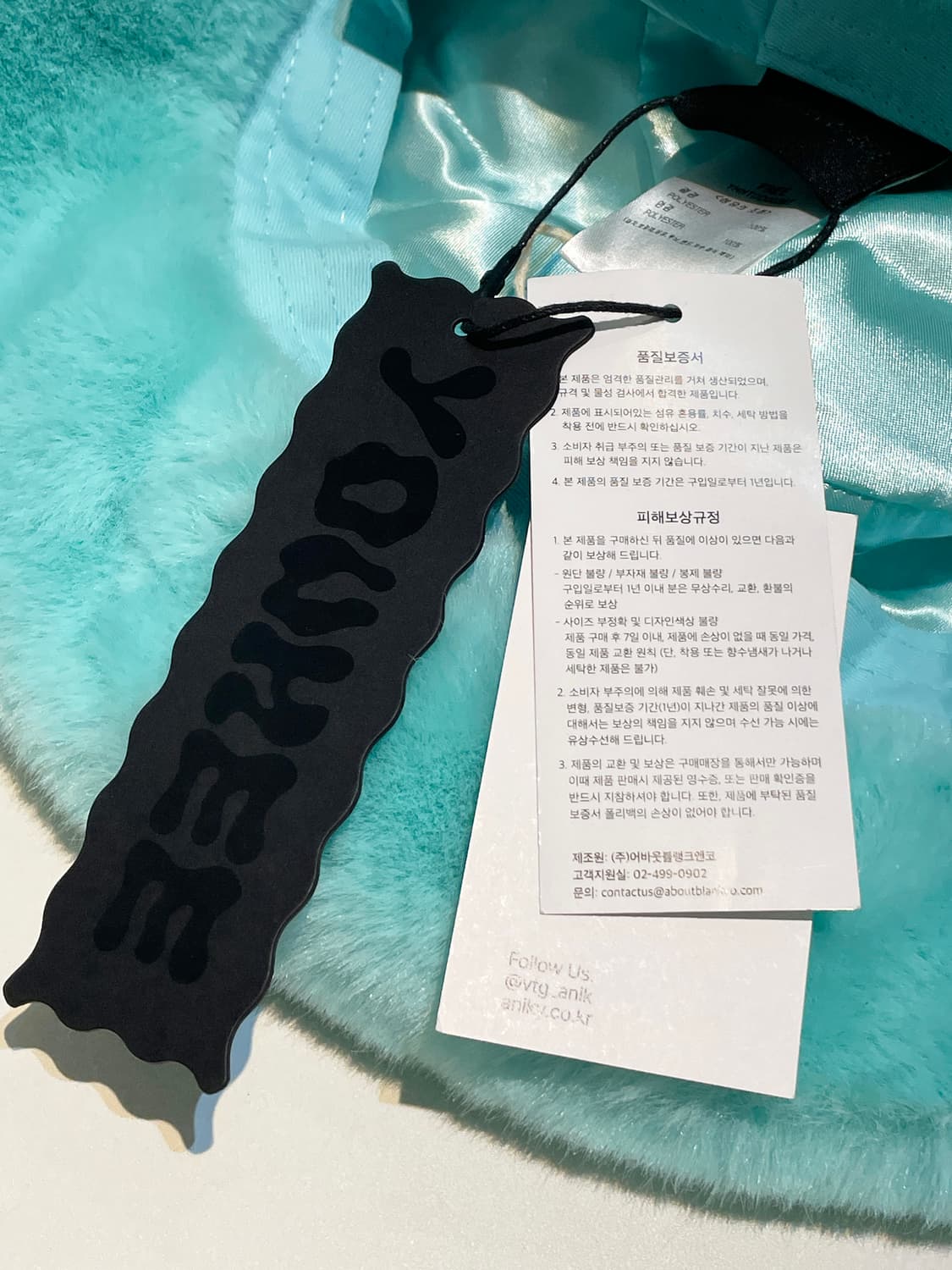 YOUHEE 유희 퍼 버킷햇 미사용 새 상품 A1408 상품이미지6