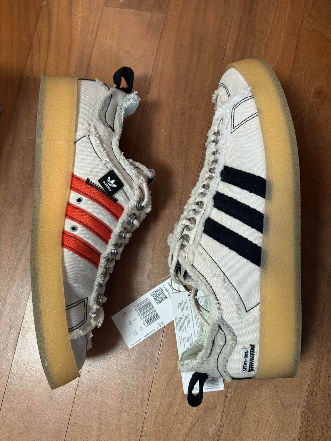 아디다스 송포더뮤트 캠퍼스 80s 블리스 코어 블랙 상품이미지4