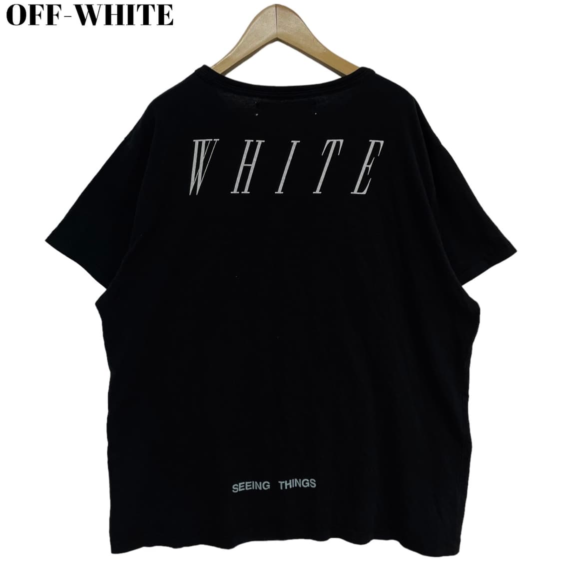 Off-white not real T-shirt 상품이미지2