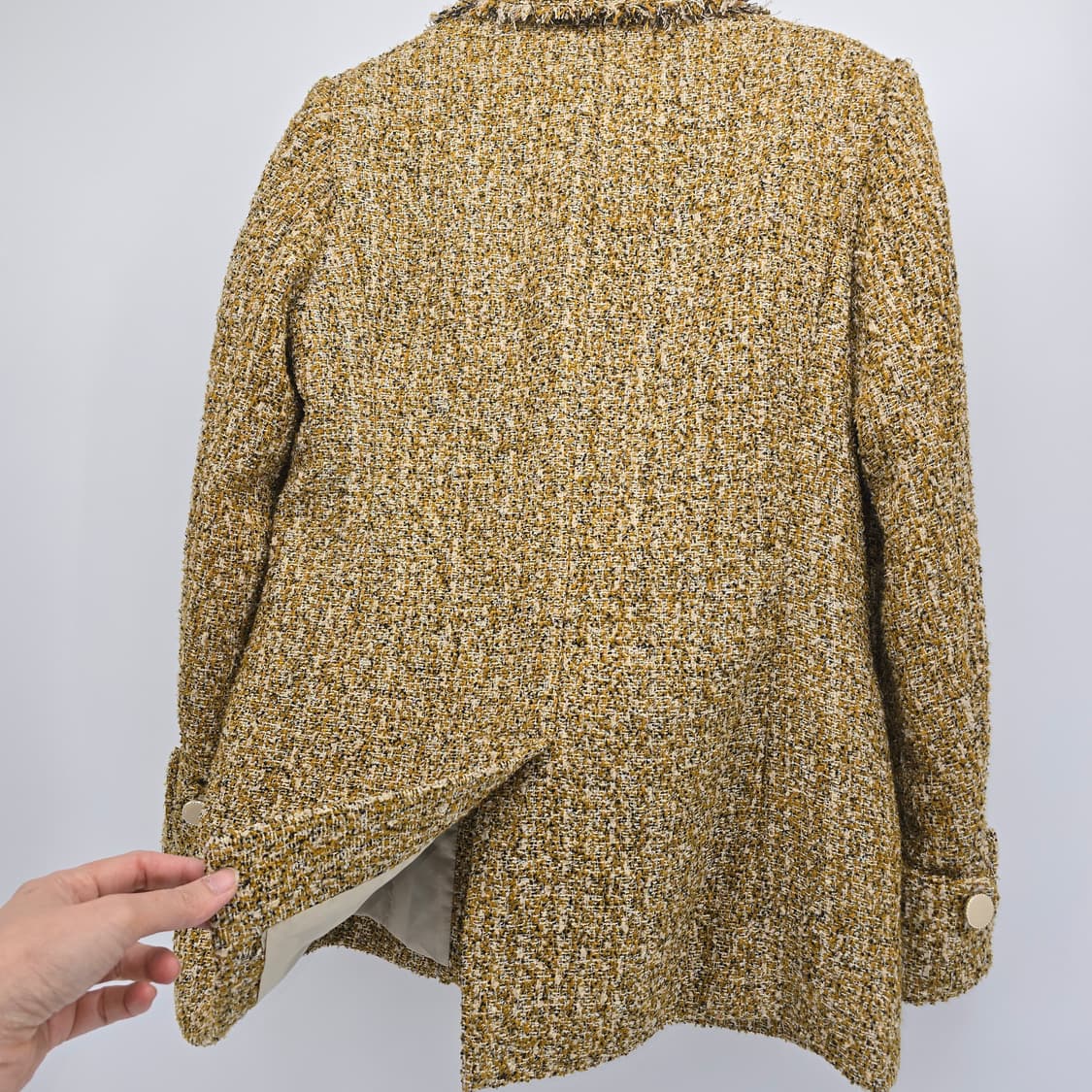 Daniel Hechter 트위드 골든 자켓 상품이미지9