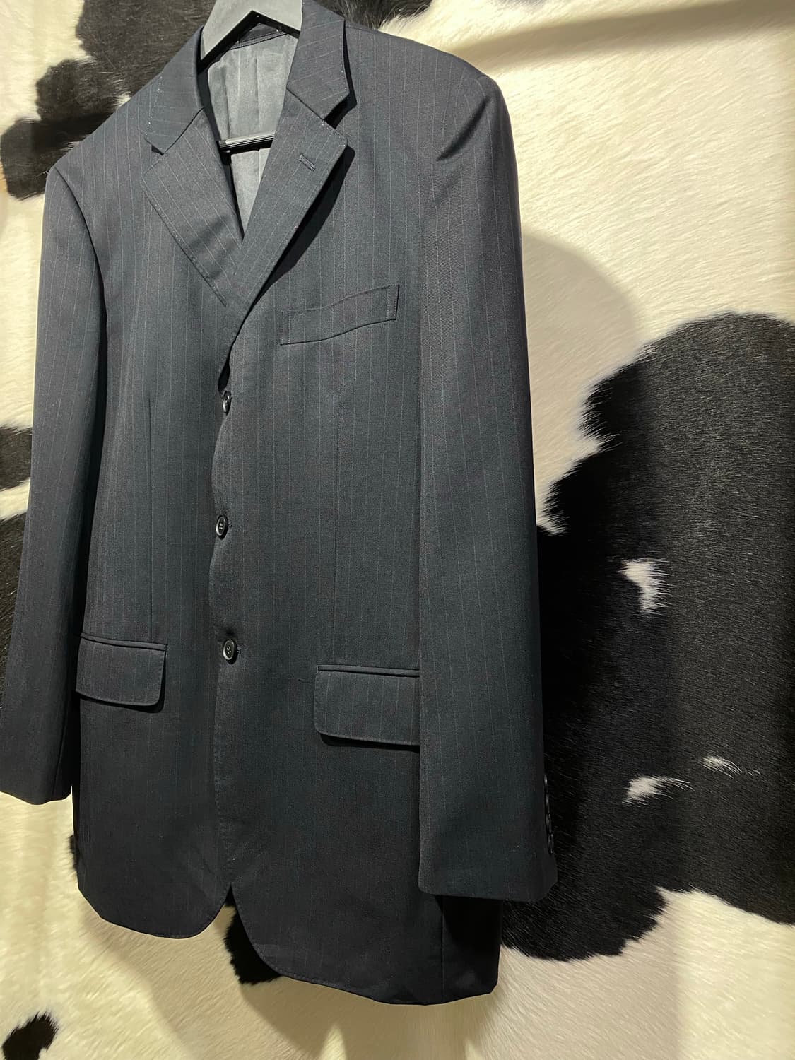 Intimage 스트라이프 쓰리버튼 블레이저 상품이미지4