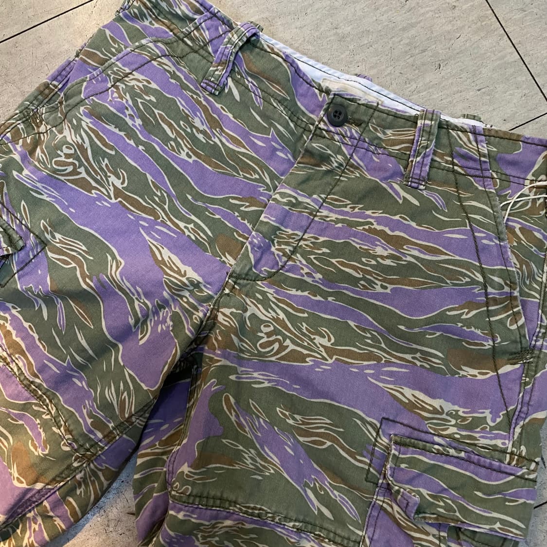 🌊Denim&supply tiger stripe cargo shorts 상품이미지3