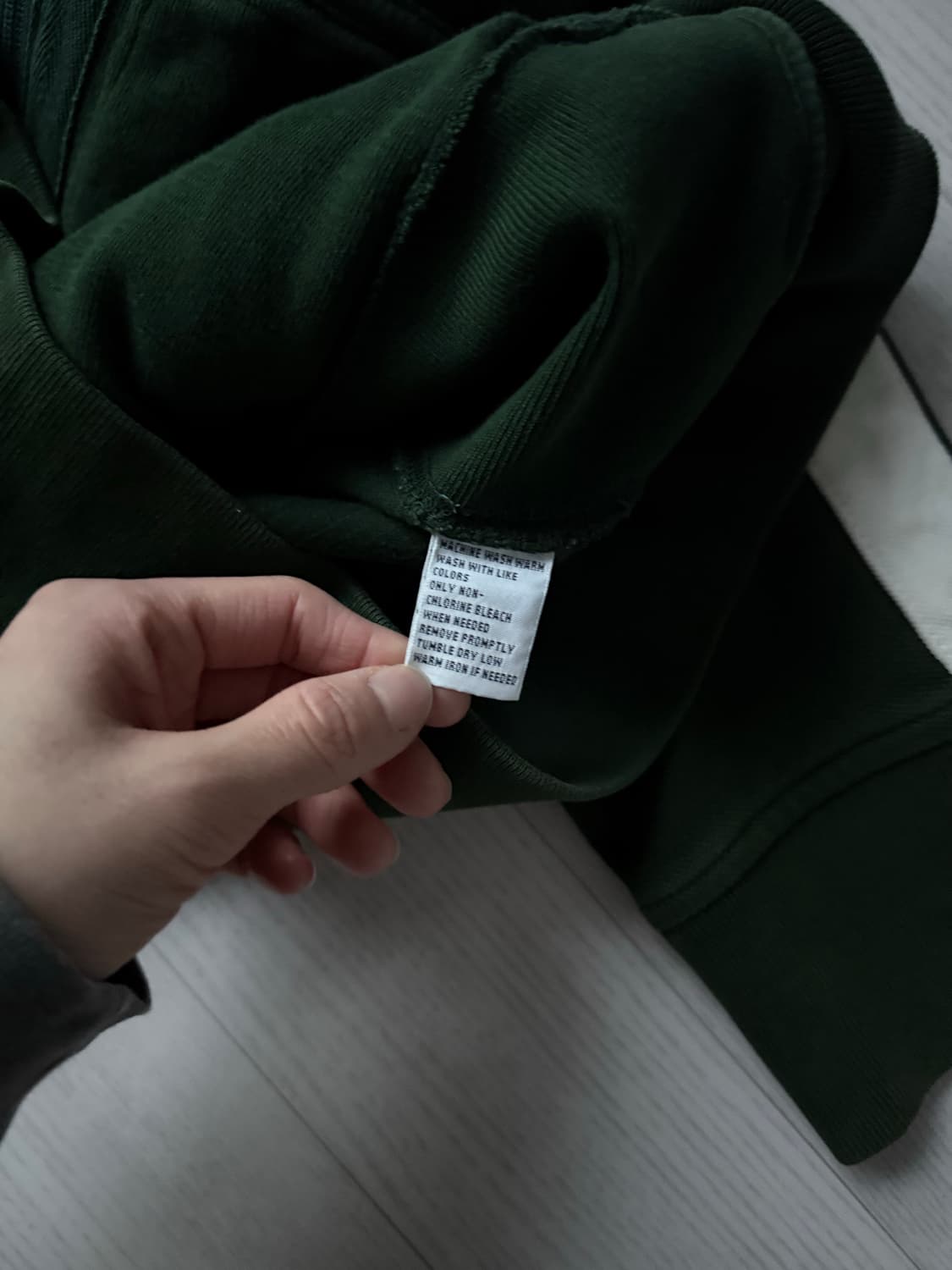 폴로 랄프로렌 빅 포니 사이드라인 그린 집업 상품이미지9