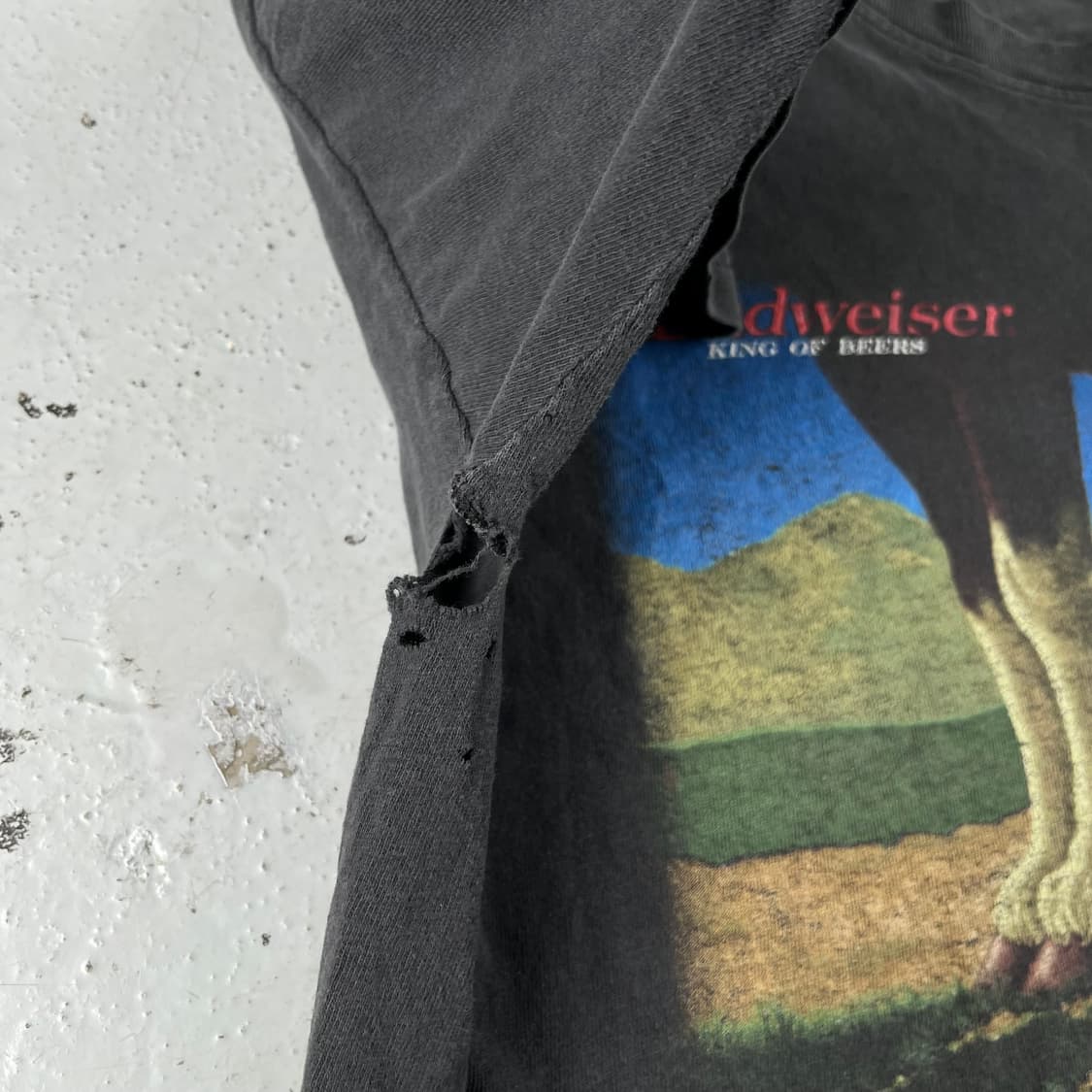 빈티지 버드와이저 1995 They Always Do That 반팔티 상품이미지8