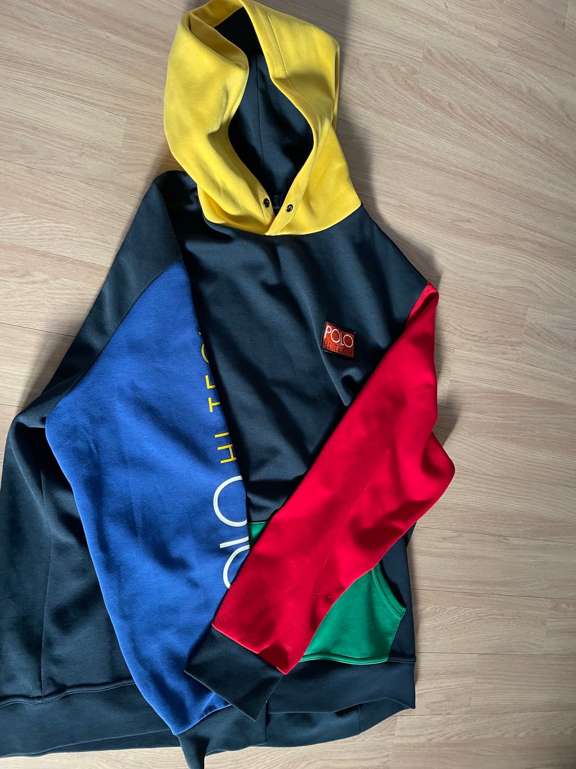 폴로 하이테크 POLO HI TECH 컬러블록 후드 / 2xl 상품이미지2