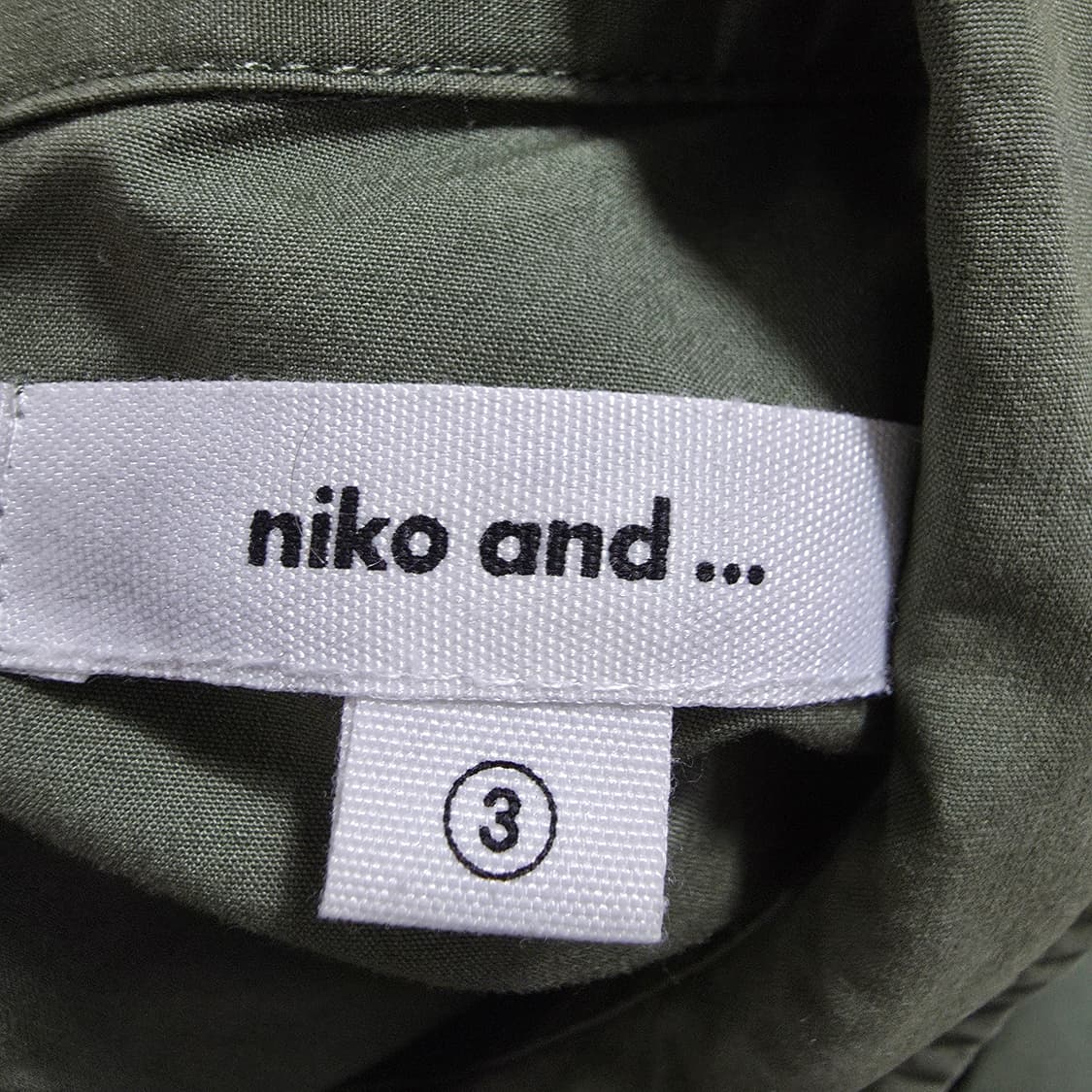 (3)여성 niko and 니코앤드 셔츠형 원피스 상품이미지5