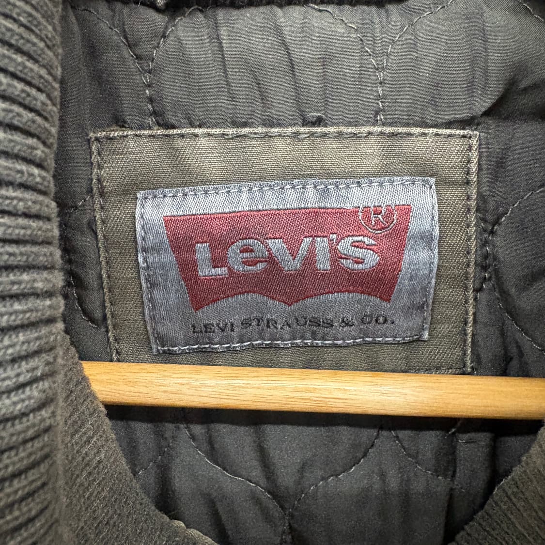 리바이스 카키색 야상 점퍼 남성 M 상품이미지5