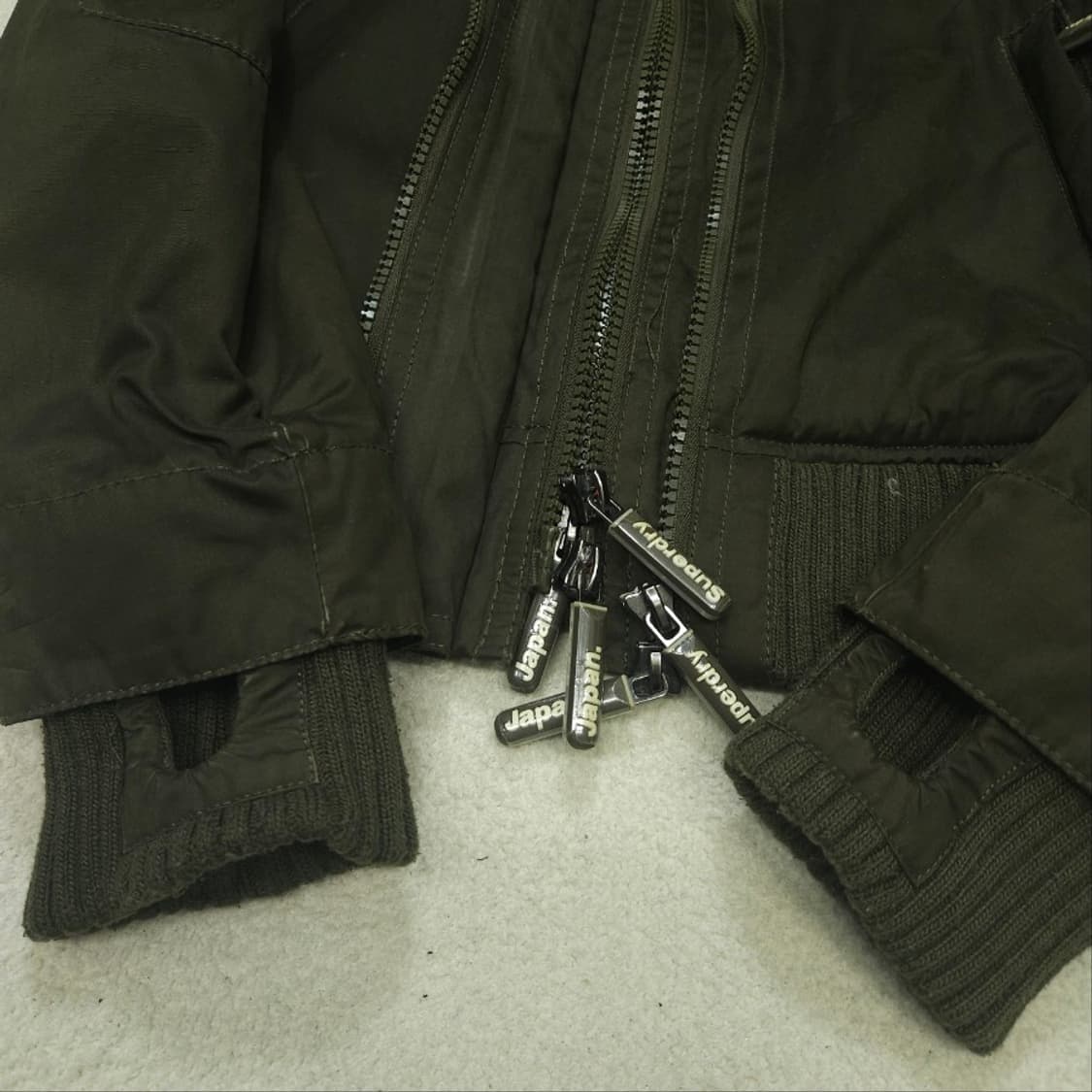 슈퍼드라이 울프죠 봄버 자켓 상품이미지4