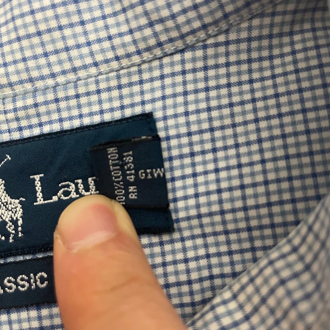 [M] 폴로 반팔셔츠 (새상품급) 상품이미지6