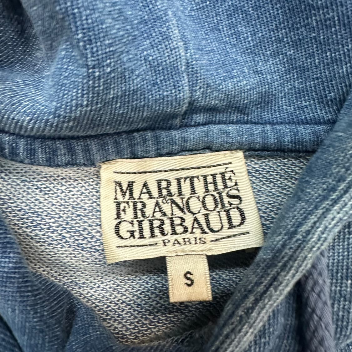 마리떼프랑소와저버 빈티지워싱 데님 후드 상품이미지5