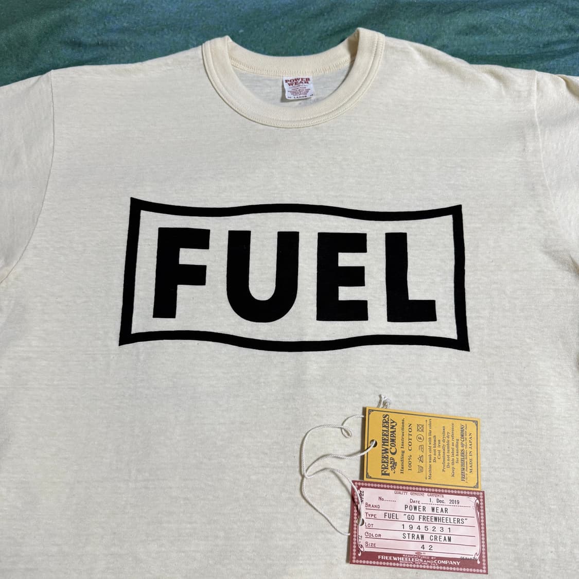 [42]프리휠러스 데솔레이션 로우 샵 한정 "FUEL" 반팔 티셔츠 상품이미지6