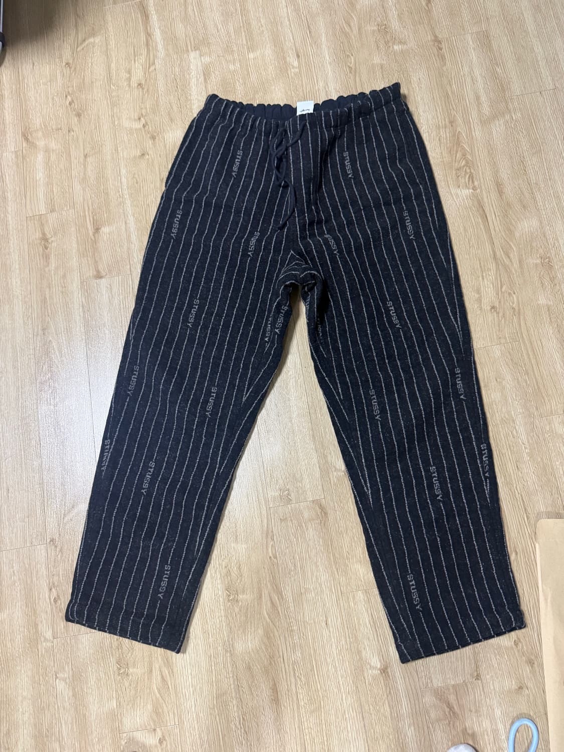 나이키 스투시 울 스트라이프 팬츠 M 상품이미지2