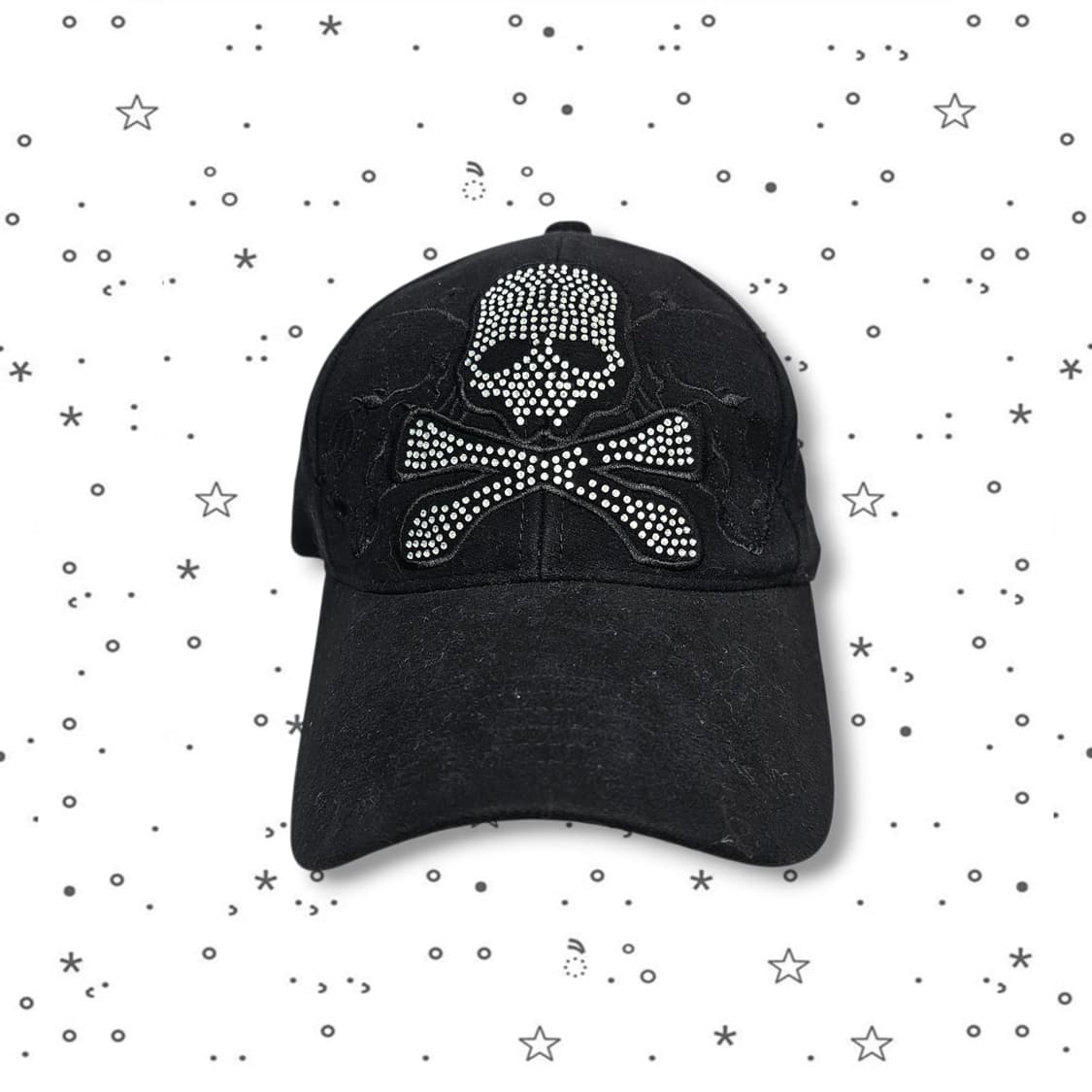  VTG 스와로브스키 스컬 캡 상품이미지2