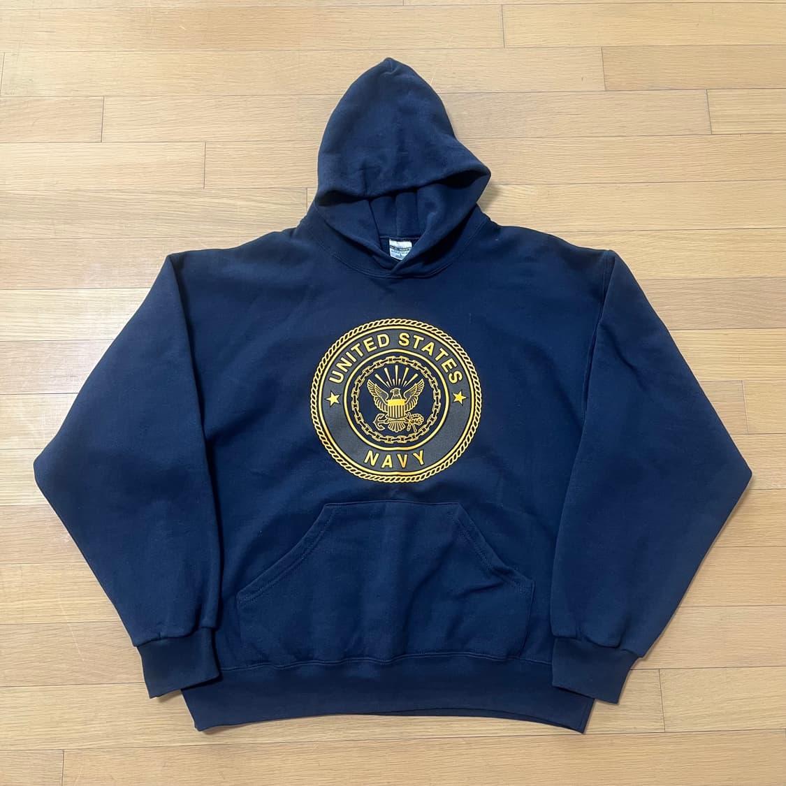 미해군 US Navy 후드티 빈티지 미국 제조 상품이미지1
