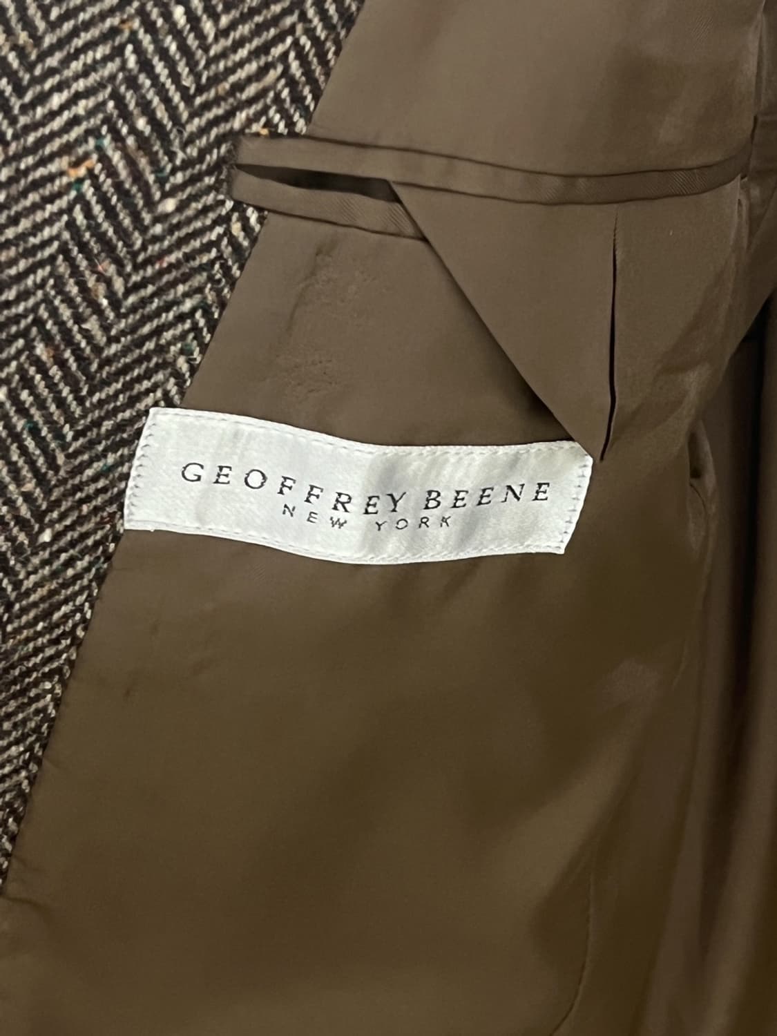 Donegal tweed herringbone jack 상품이미지7