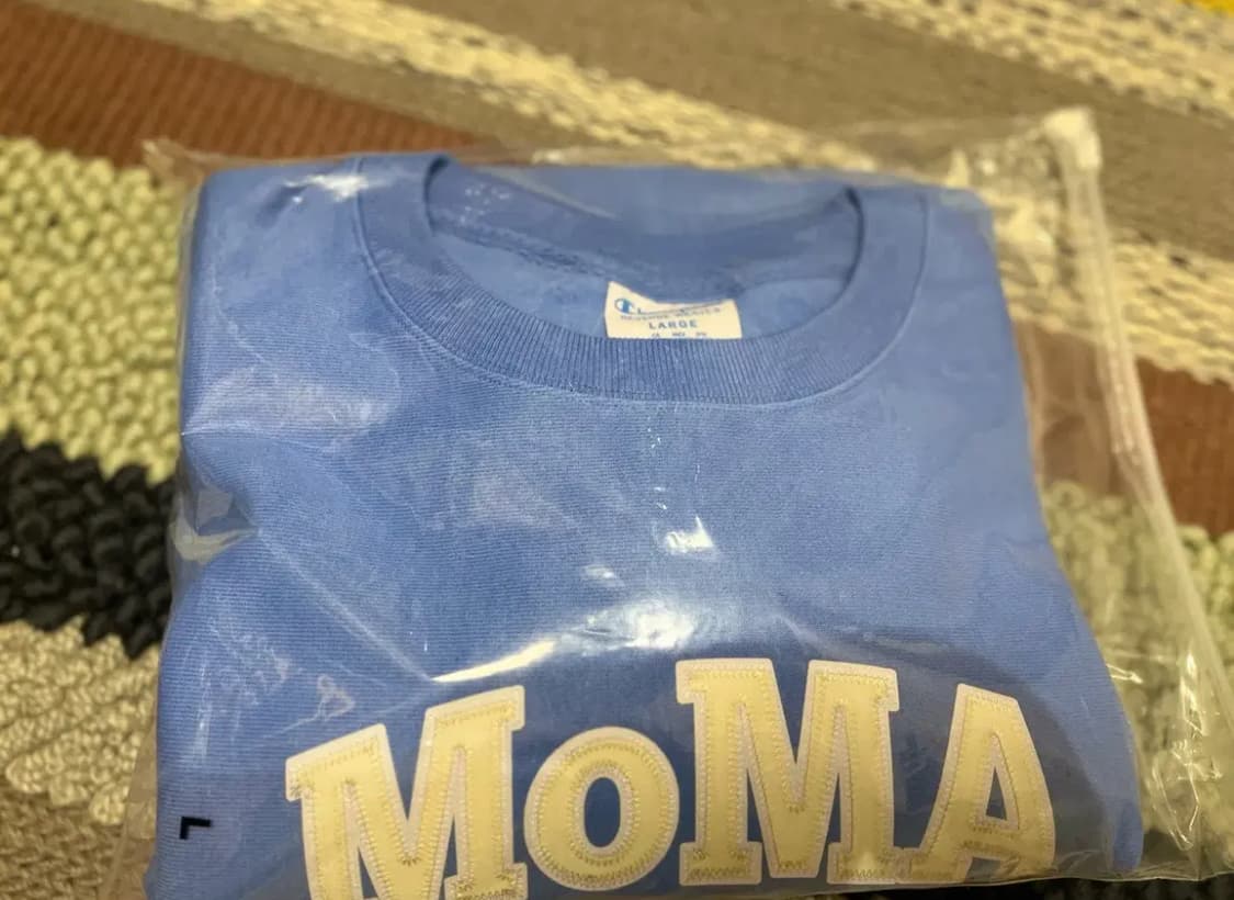 MOMA 챔피온 하늘색 맨투맨 L 새상품 상품이미지3