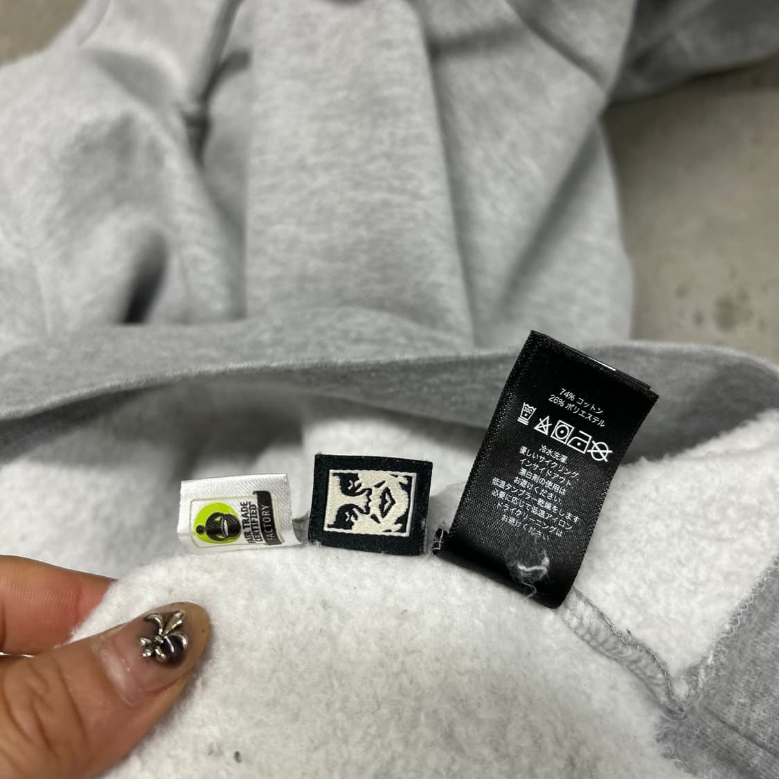 오베이 후드티[1557] 상품이미지8