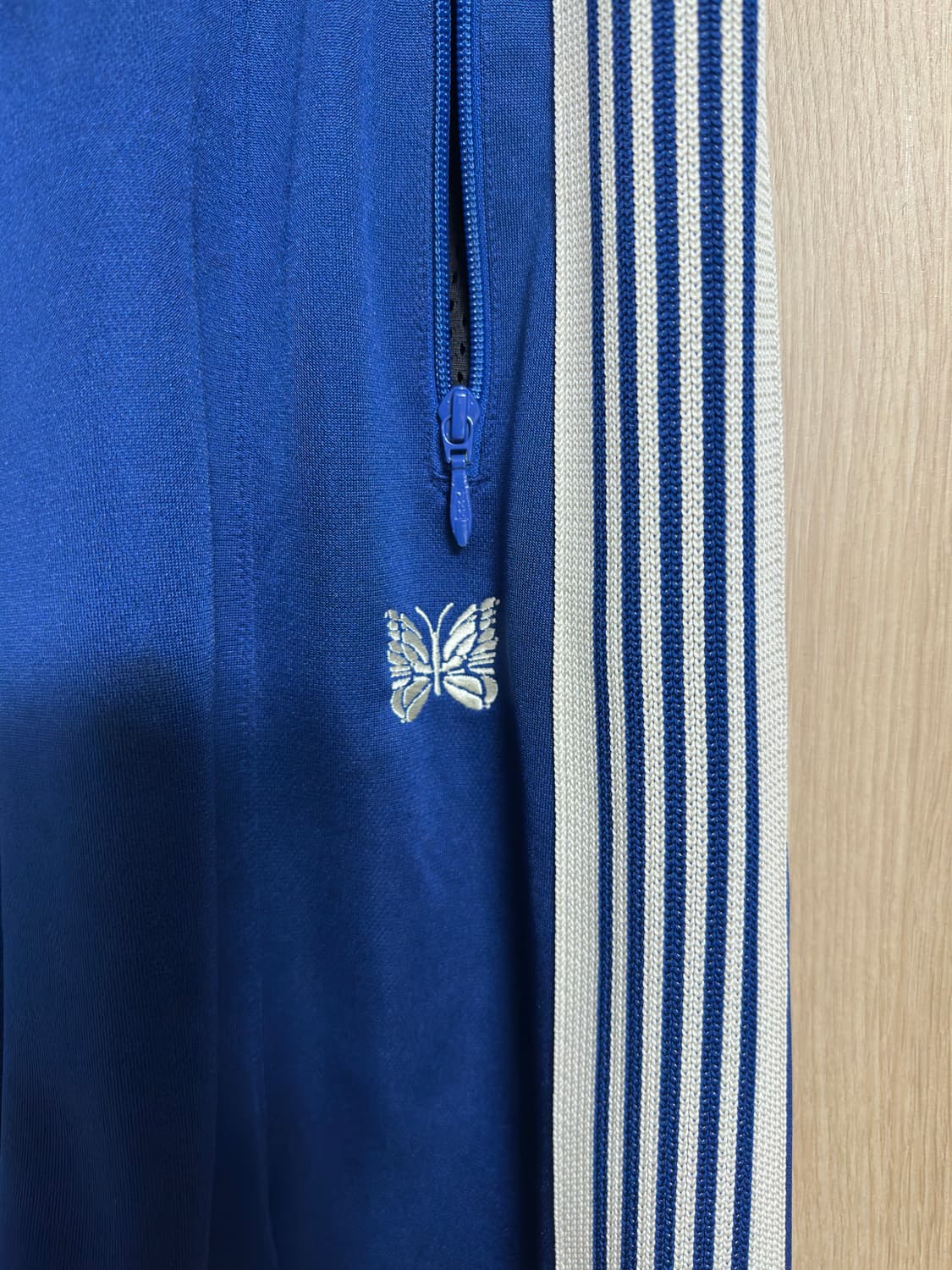 니들스 x B'2nd H.D. 트랙 팬츠 폴리 스무스 블루 상품이미지3