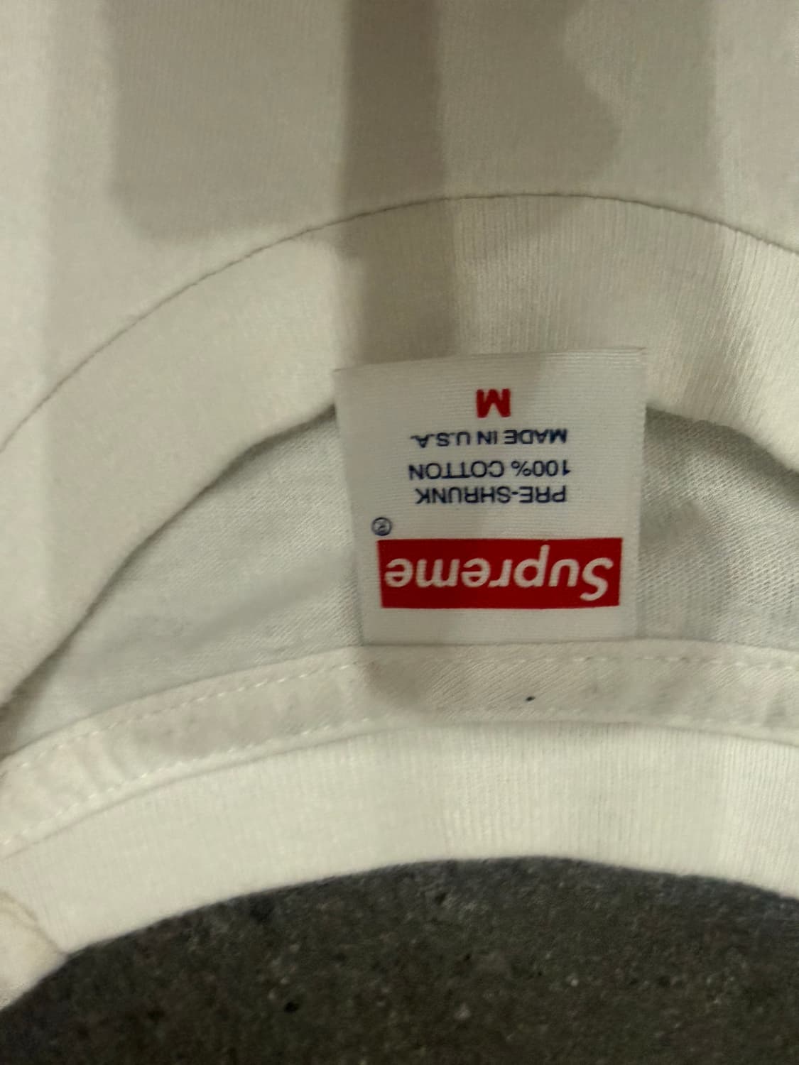 [유일매물] 슈프림 세일보트 화이트 반팔 M 상품이미지3