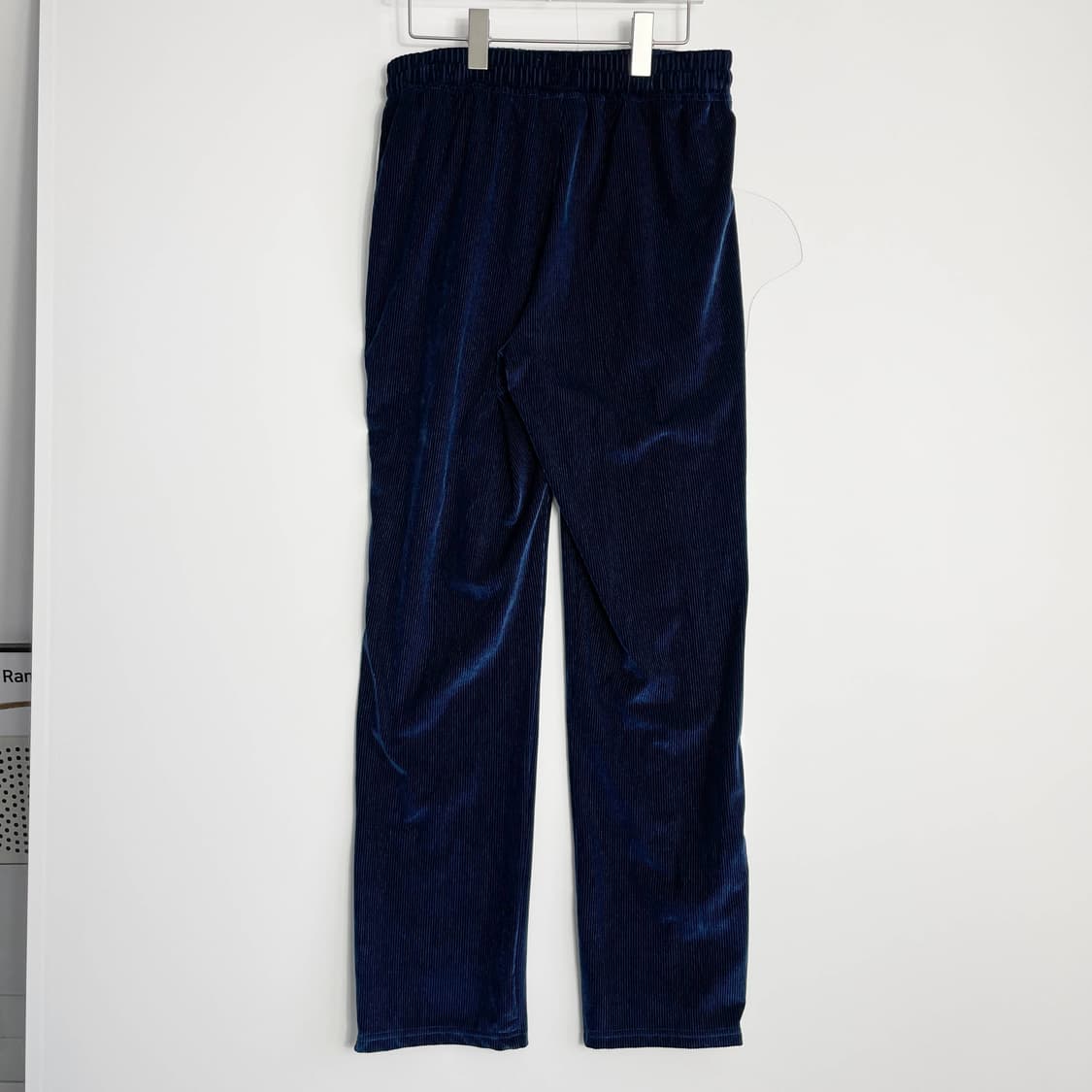 F1 널디(NERDY) 코듀로이 벨벳 트랙 팬츠 네이비 M사이즈 상품이미지3