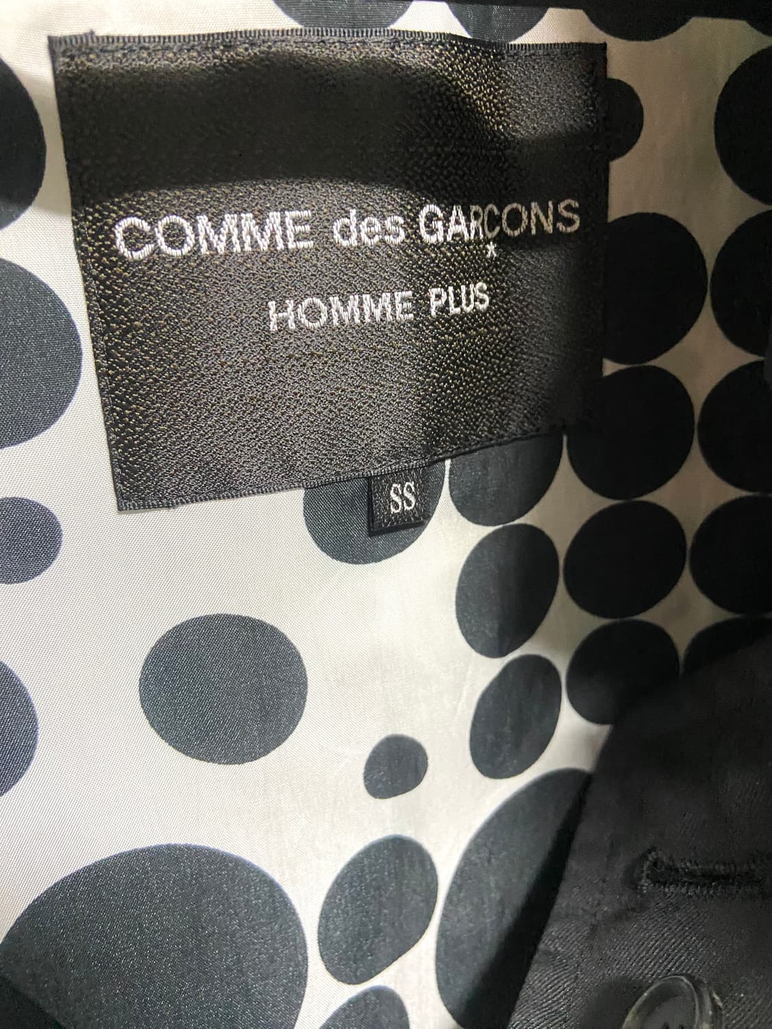 꼼데가르송 옴므 플러스 09SS 더블 브레스티드 코트 상품이미지9