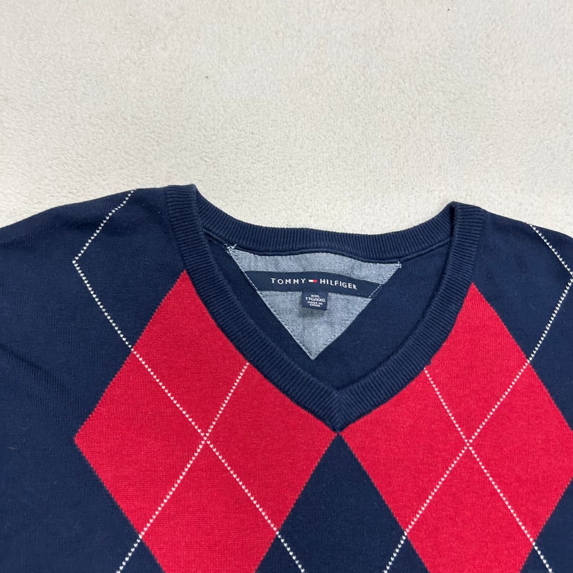 Tommy Hilfiger argyle knit 상품이미지6
