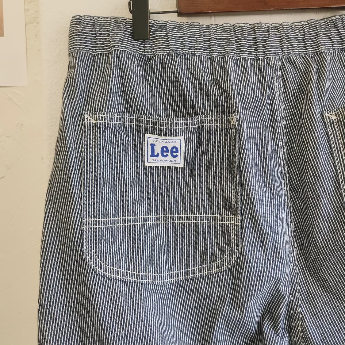 Lee 스트라이프 9부 워크팬츠(Japan made) 상품이미지6