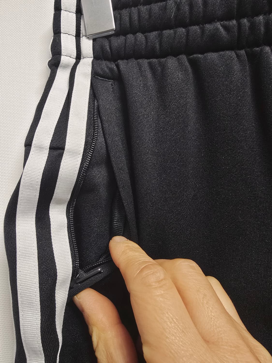 아디다스 3선 트레이닝 바지 블랙 상품이미지3